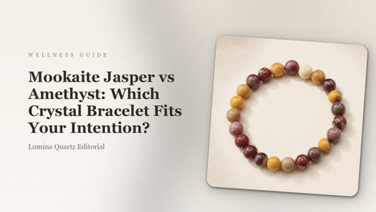 Mookaite Jasper vs Amethyst: Which Crystal Bracelet for Grounding and Calm?