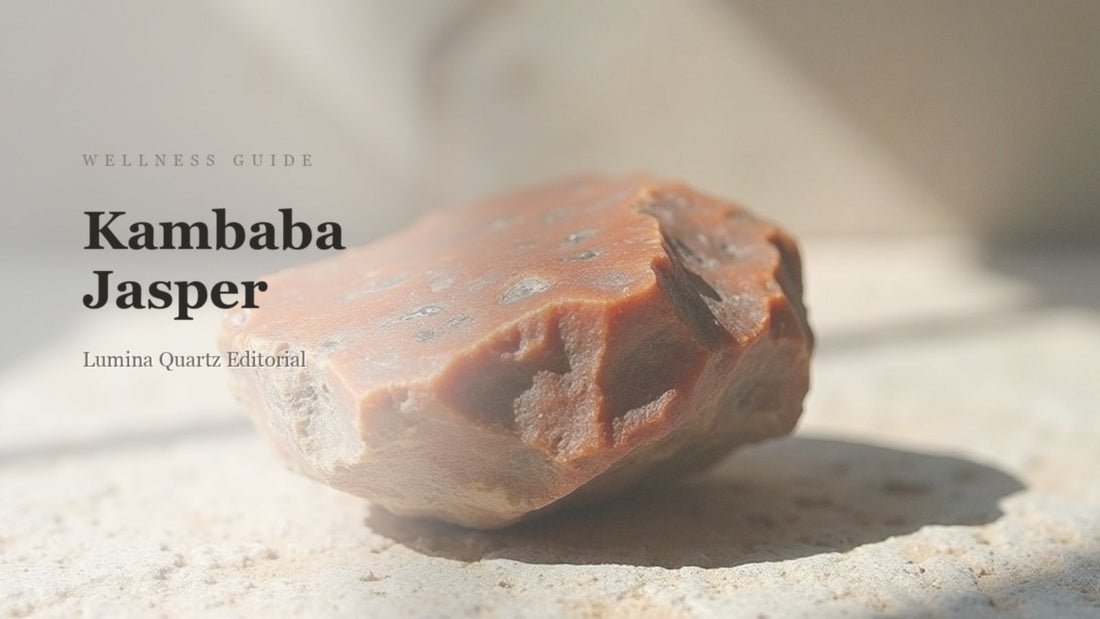 Kambaba Jasper Meaning: A Grounding Guide for Meditation and Crystal Rituals crystal guide cover