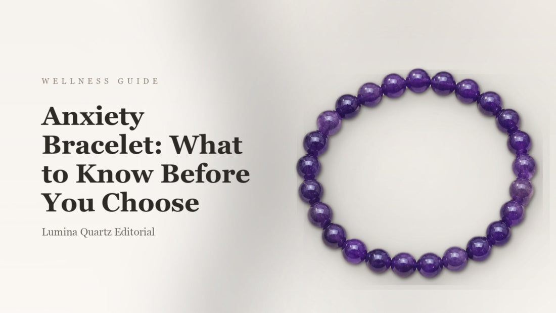 Amethyst Anxiety Bracelet: How to Choose the Best Calming Crystal for Stress Relief