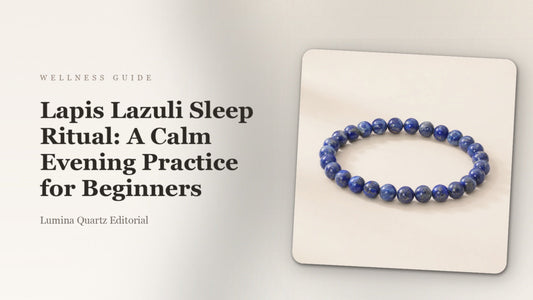 Lapis Lazuli Crystal Sleep Ritual: A Beginner's Guide for Restful Sleep