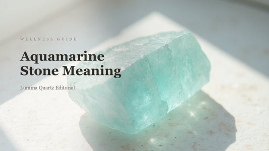 Aquamarine Stone Meaning: A Complete Guide to Calm, Communication, and Meditation crystal guide cover