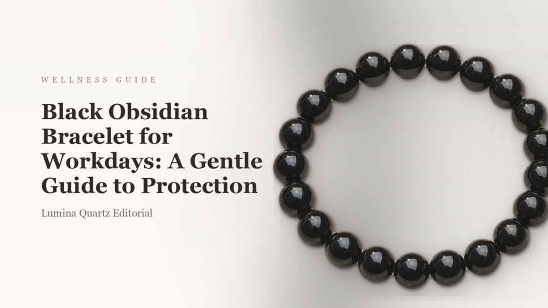 How to Use Black Obsidian at Work: Desk and Bracelet Guide