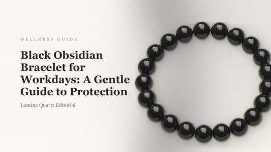 How to Use Black Obsidian at Work: Desk and Bracelet Guide