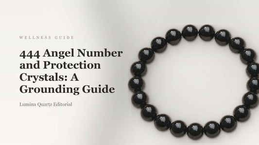 444 Angel Number and Protection Crystals: A Grounding Guide