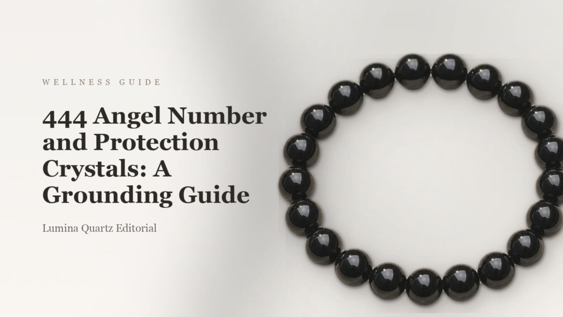 444 Angel Number and Protection Crystals: A Grounding Guide