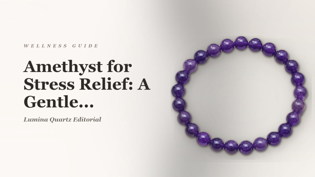 Featured image for Amethyst for Stress Relief: A Gentle Stone for Soothing Your Mind