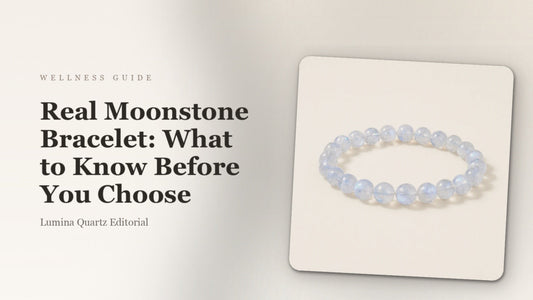 Moonstone Bracelet Meaning and Buying Guide: How to Choose a Real One crystal guide cover