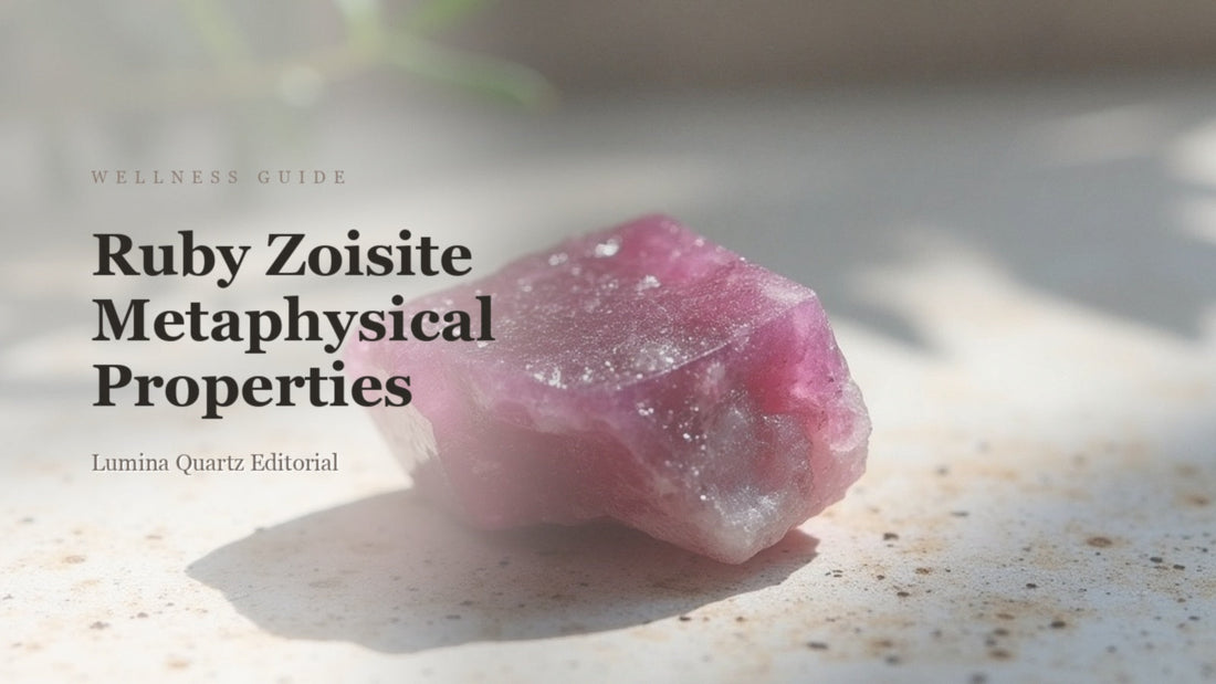 Ruby Zoisite Crystal Meaning, Properties, and Meditation Guide crystal guide cover