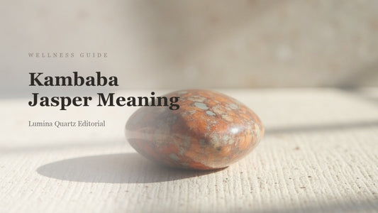 Kambaba Jasper Meaning: A Grounding Guide to the Green Crystal for Calm