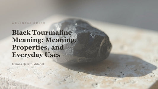 Black Tourmaline Meaning: Meaning, Properties, and Everyday Uses