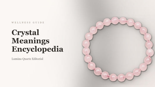 Crystal Meanings Encyclopedia: Complete Guide to Amethyst, Rose Quartz, Citrine & More