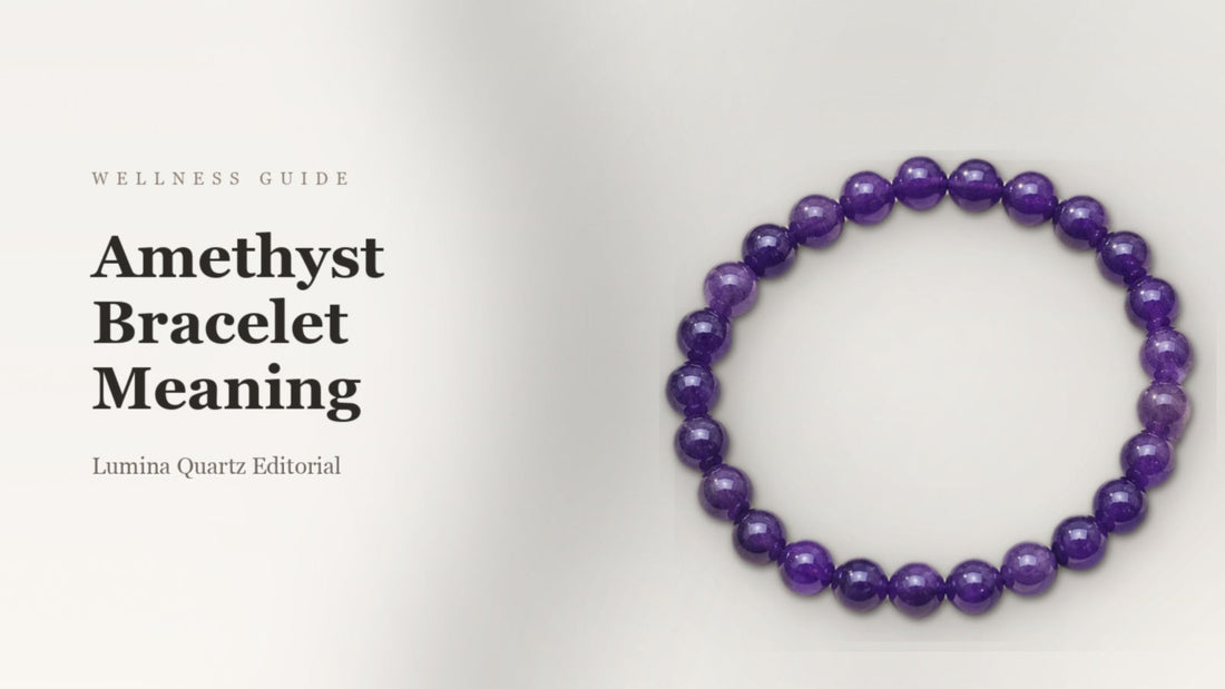 Amethyst Bracelet Meaning: A Guide to Sleep, Stress Relief, and Calm