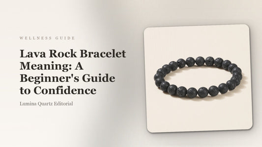 Lava Rock Bracelet Meaning: A Beginner's Guide to Confidence crystal guide cover