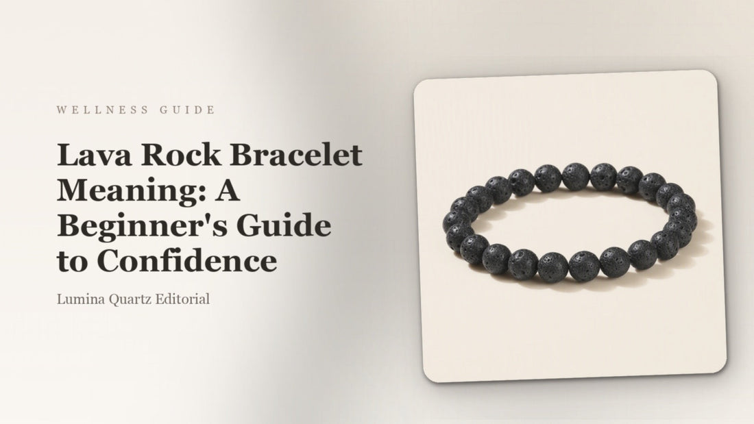 Lava Rock Bracelet Meaning: A Beginner's Guide to Confidence crystal guide cover