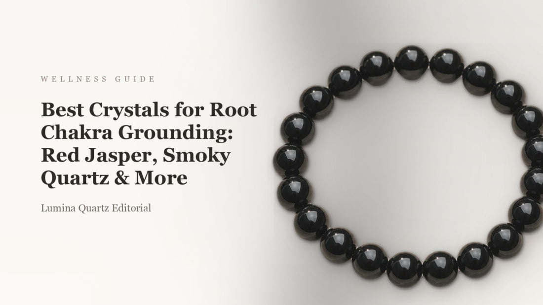 Best Crystals for Root Chakra Grounding: Red Jasper, Smoky Quartz & More