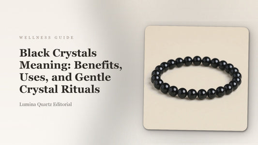 Black Crystals Meaning: Benefits, Uses, and Gentle Crystal Rituals