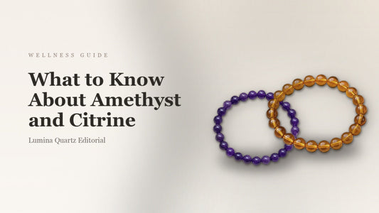 Amethyst vs Citrine: Which Crystal Is Best for Calm and Abundance?