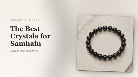 Best Crystals for Samhain Rituals: 7 Grounding Stones for the Season crystal guide cover