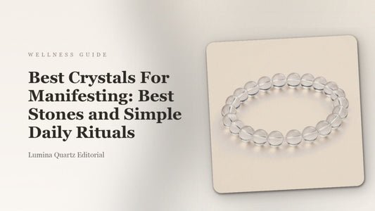 Best Crystals For Manifesting: Best Stones and Simple Daily Rituals crystal guide cover
