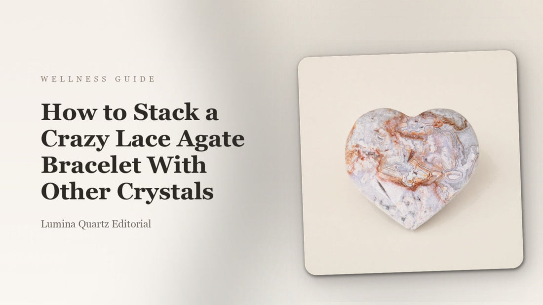 How to Stack a Crazy Lace Agate Bracelet with Other Crystals: A Beginner's Guide