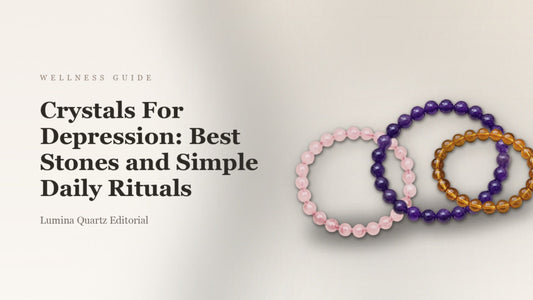 Crystals For Depression: Best Stones and Simple Daily Rituals crystal guide cover