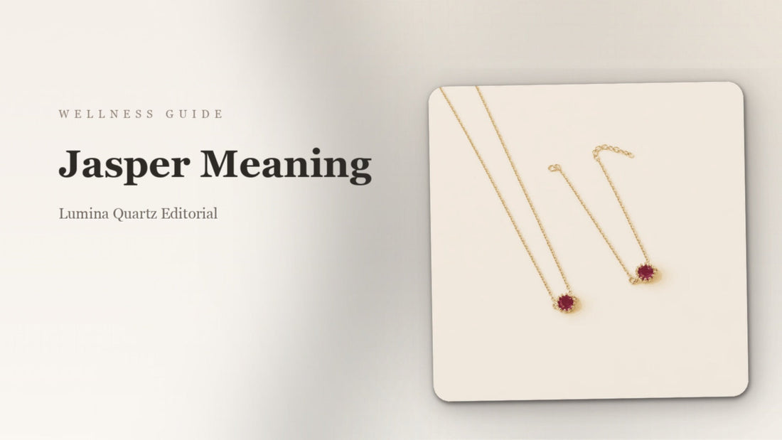 Jasper Meaning: Grounding Crystal for Stability and Strength