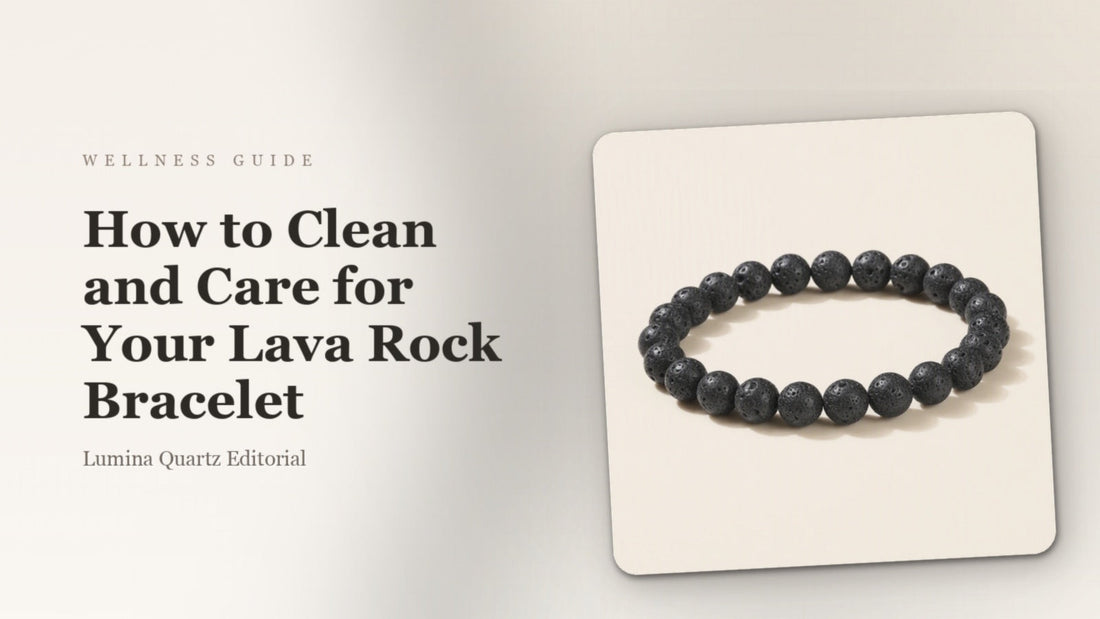 Lava Rock Bracelet Care: How to Clean for Confidence crystal guide cover