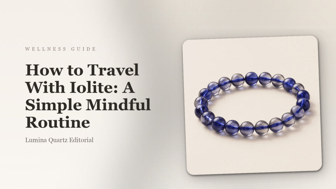 How to Travel With Iolite: A Simple Mindful Routine