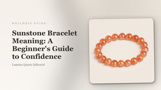 Sunstone Bracelet Meaning: A Beginner's Guide to Confidence crystal guide cover