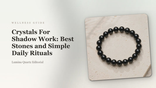 Crystals For Shadow Work: Best Stones and Simple Daily Rituals crystal guide cover