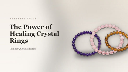 Crystal Rings Meaning and How to Choose: Amethyst, Citrine, Rose Quartz Guide crystal guide cover