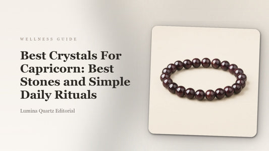 Best Crystals For Capricorn: Best Stones and Simple Daily Rituals crystal guide cover