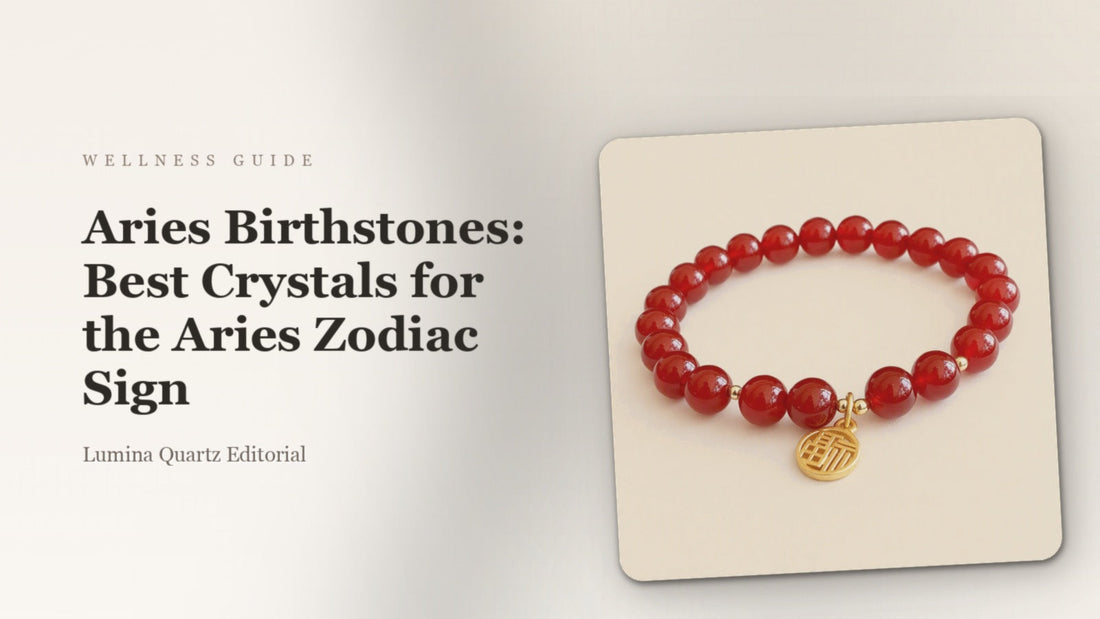Best Crystals for Aries: A Guide to Aries Birthstones and Their Meanings crystal guide cover