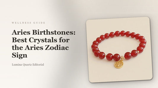 Best Crystals for Aries: A Guide to Aries Birthstones and Their Meanings crystal guide cover