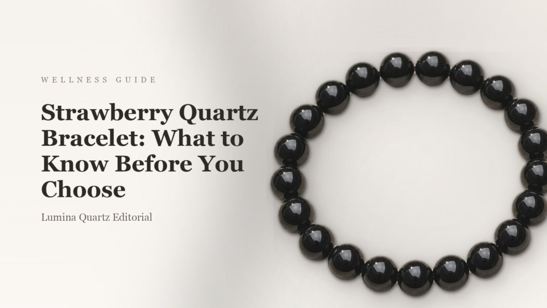 Strawberry Quartz Bracelet for Self-Love: What to Know Before You Buy