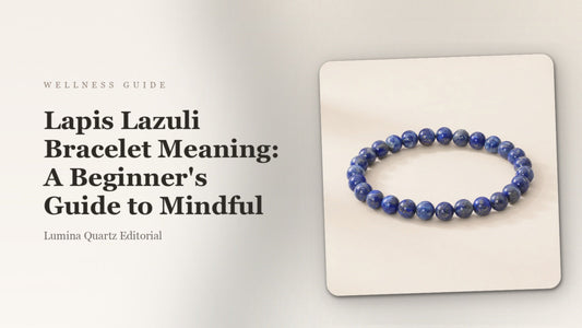 Lapis Lazuli Bracelet Meaning: A Beginner's Guide to Mindful crystal guide cover