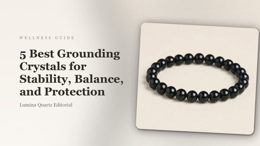 5 Best Grounding Crystals for Stability, Balance, and Protection crystal guide cover