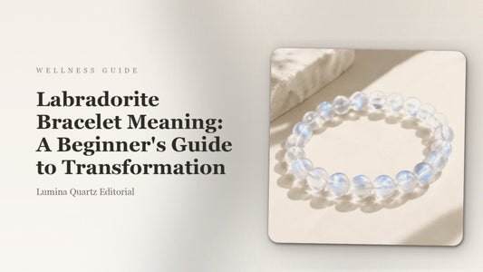 Labradorite Bracelet Meaning: A Beginner's Guide to Transformation crystal guide cover