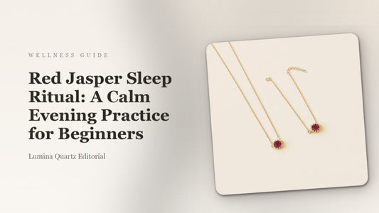 Red Jasper Sleep Ritual: A Calm Evening Practice for Beginners