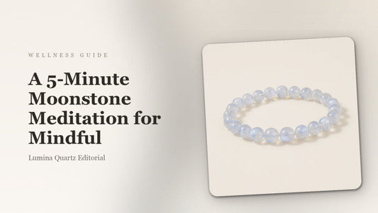 A 5-Minute Moonstone Meditation for Mindful