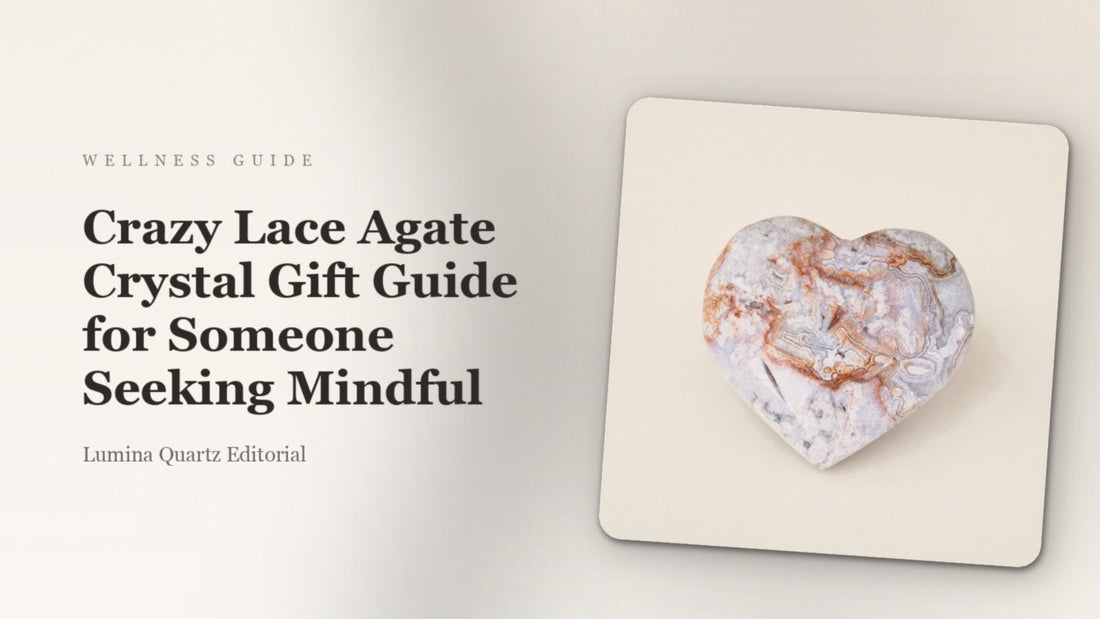 Crazy Lace Agate Crystal Gift Guide for Someone Seeking Mindful