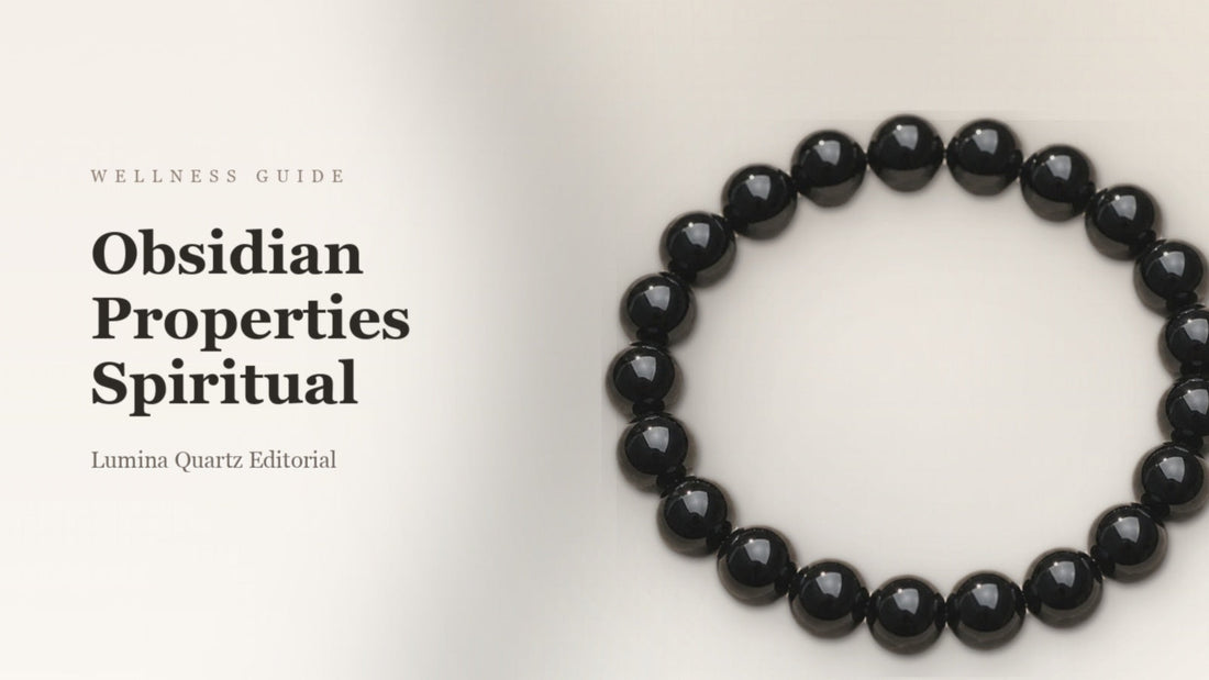 Obsidian Crystal Spiritual Properties: Protection, Grounding & Meaning crystal guide cover