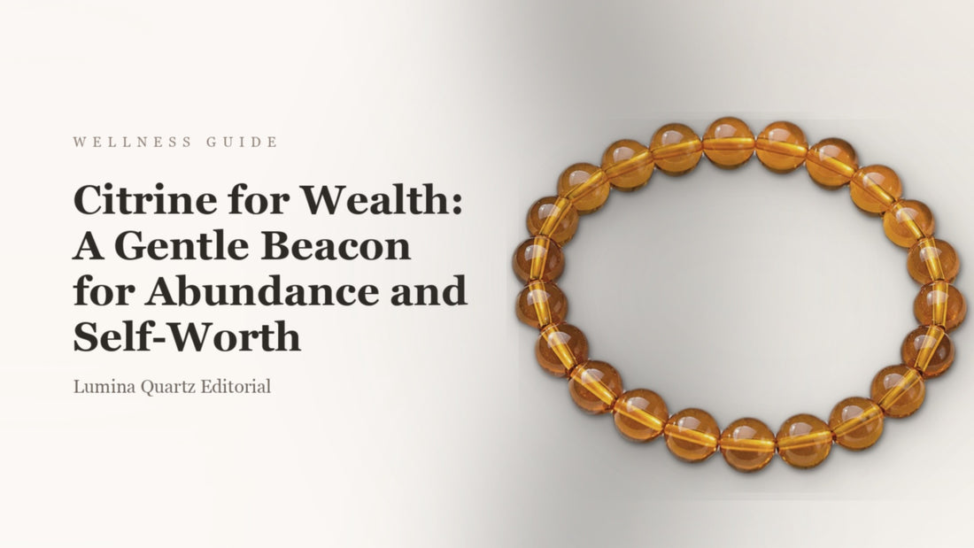 Featured image for Citrine for Wealth: A Gentle Beacon for Abundance and Self-Worth