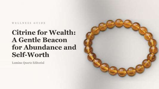 Featured image for Citrine for Wealth: A Gentle Beacon for Abundance and Self-Worth