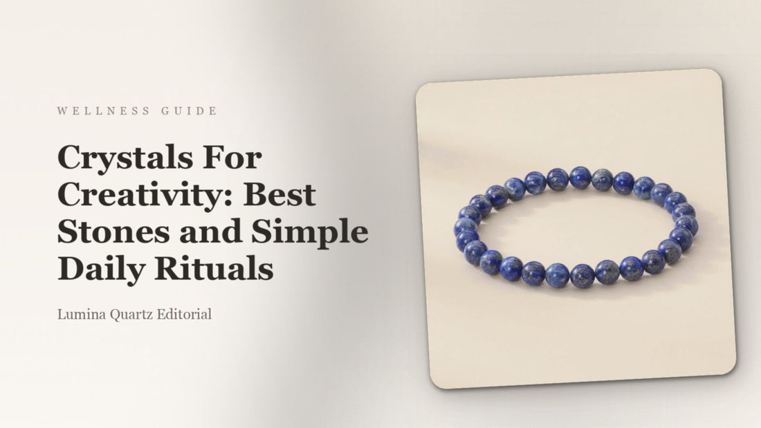 Crystals For Creativity: Best Stones and Simple Daily Rituals crystal guide cover