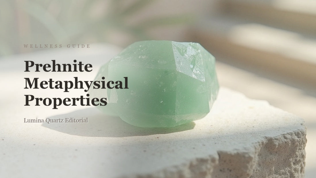 Prehnite Crystal Meaning: Properties, Benefits, and How to Use It for Emotional Healing and Intuition