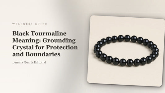 Black Tourmaline Meaning: Grounding Crystal for Protection and Boundaries crystal guide cover
