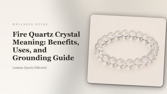 Fire Quartz Crystal Meaning: Benefits, Uses, and Grounding Guide