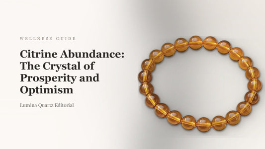 Citrine Abundance: The Crystal of Prosperity and Optimism