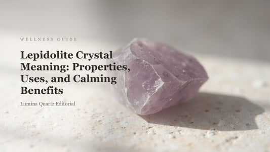 Lepidolite Crystal Meaning: Properties, Uses, and Calming Benefits